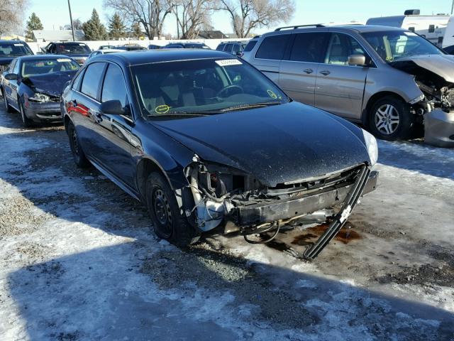 2G1WS57M491302847 - 2009 CHEVROLET IMPALA POL BLACK photo 1