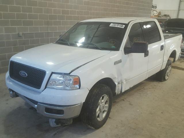 1FTPW14514KC48440 - 2004 FORD F150 SUPER WHITE photo 2