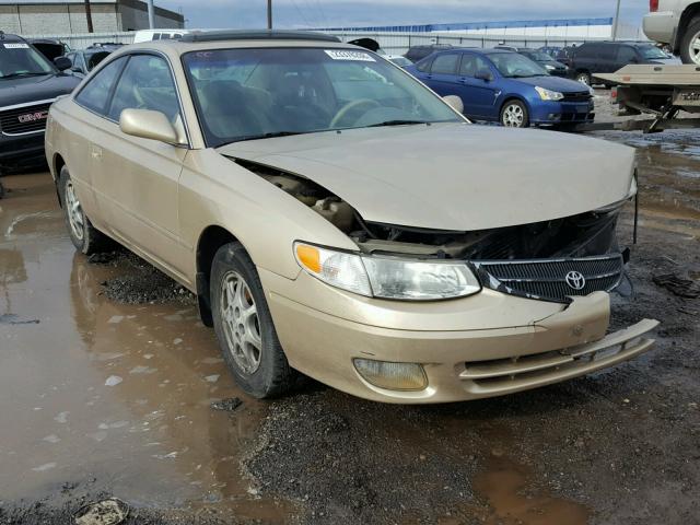 2T1CG22P11C521024 - 2001 TOYOTA CAMRY SOLA GOLD photo 1