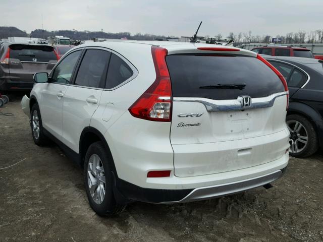 5J6RM3H58GL030847 - 2016 HONDA CR-V EX WHITE photo 3