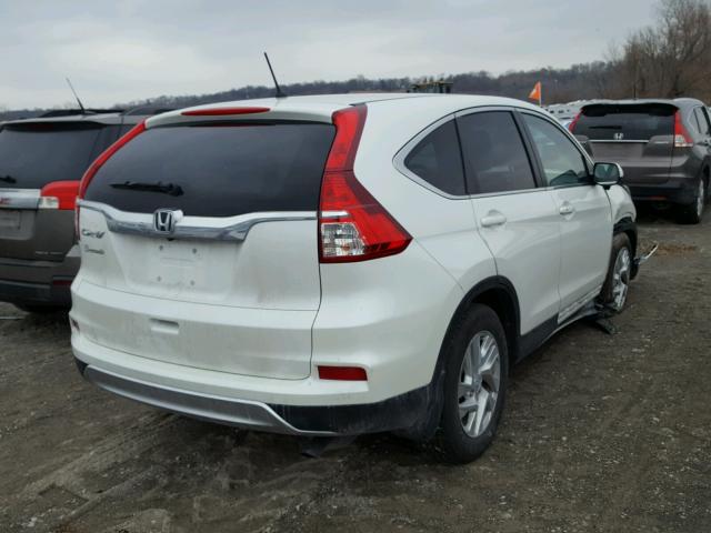 5J6RM3H58GL030847 - 2016 HONDA CR-V EX WHITE photo 4