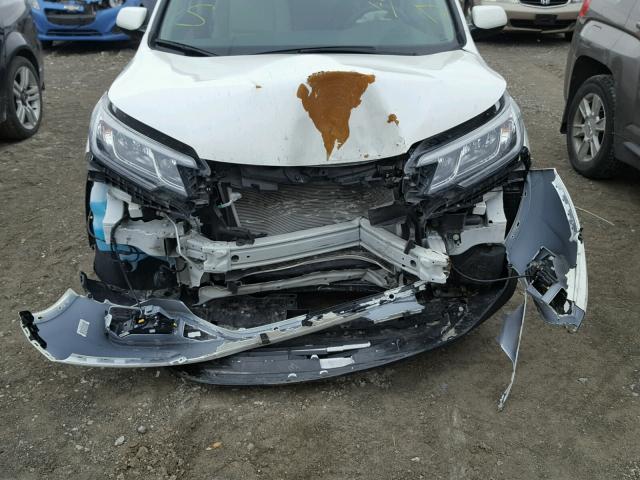 5J6RM3H58GL030847 - 2016 HONDA CR-V EX WHITE photo 9