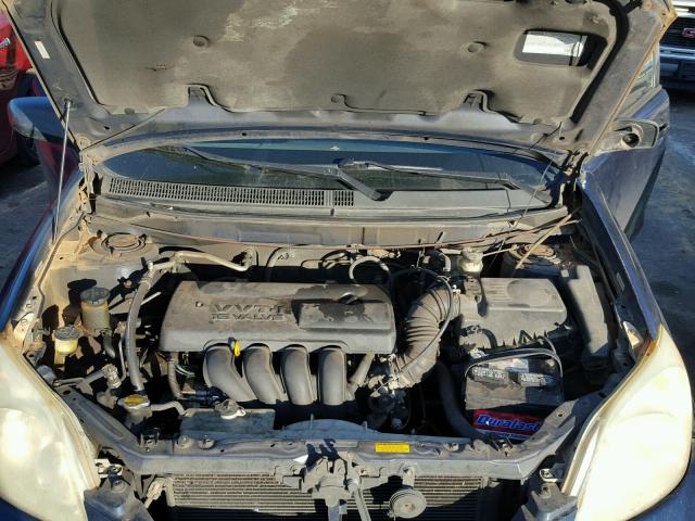 2T1KR32E74C241154 - 2004 TOYOTA MATRIX BLUE photo 7