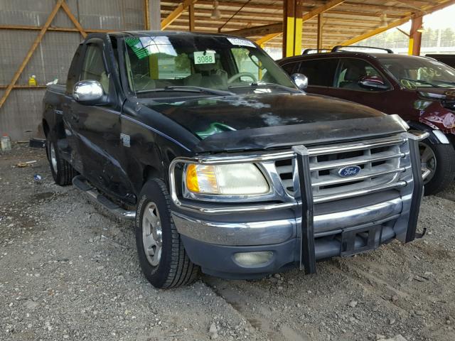 2FTRX07L02CA53084 - 2002 FORD F150 GREEN photo 1