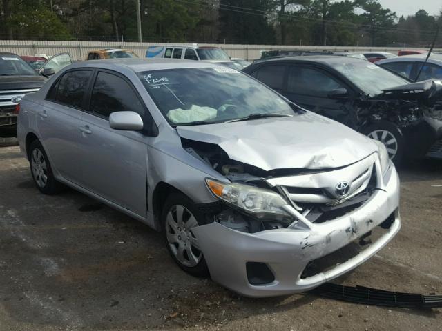 2T1BU4EE2CC865801 - 2012 TOYOTA COROLLA BA GRAY photo 1