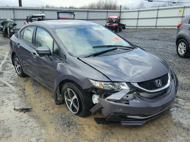 19XFB2F72FE703197 - 2015 HONDA CIVIC SE CHARCOAL photo 1