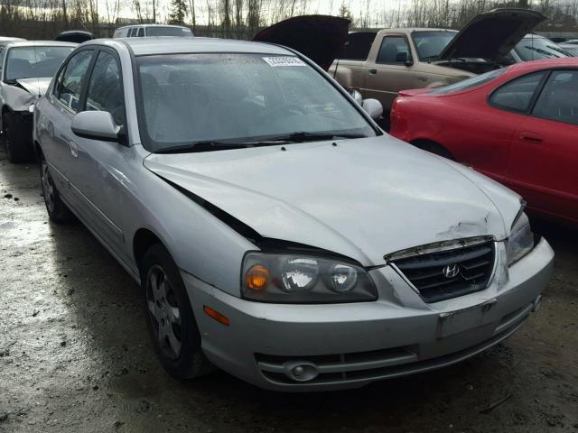 KMHDN46D76U247730 - 2006 HYUNDAI ELANTRA GL SILVER photo 1