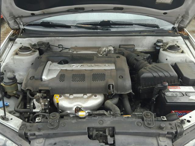 KMHDN46D76U247730 - 2006 HYUNDAI ELANTRA GL SILVER photo 7