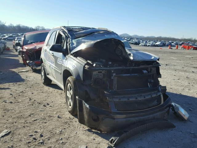 2CNDL13F966182646 - 2006 CHEVROLET EQUINOX LS BLACK photo 1