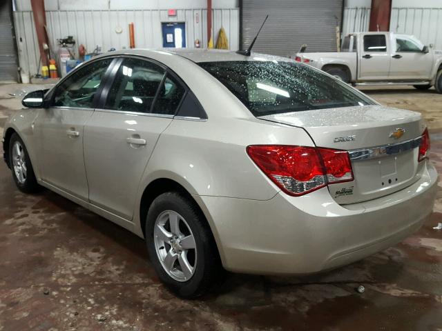 1G1PC5SBXE7483179 - 2014 CHEVROLET CRUZE LT SILVER photo 3