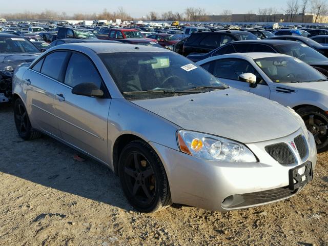 1G2ZG58NX74232676 - 2007 PONTIAC G6 BASE SILVER photo 1