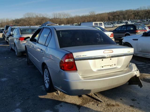 1G1ZS51F16F276526 - 2006 CHEVROLET MALIBU LS SILVER photo 3