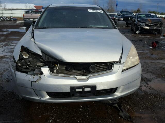 JHMCN364X5C014499 - 2005 HONDA ACCORD HYB SILVER photo 9