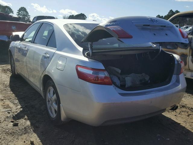 4T1BE46K39U333837 - 2009 TOYOTA CAMRY BASE SILVER photo 3