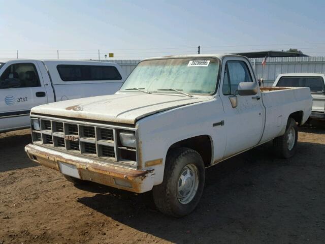 1GTGC24M3BZ512574 - 1981 GMC C2500 WHITE photo 2