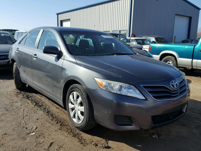 4T4BF3EKXAR008797 - 2010 TOYOTA CAMRY BASE GRAY photo 1