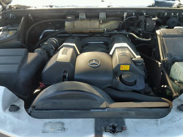 4JGAB54E22A293880 - 2002 MERCEDES-BENZ ML 320 SILVER photo 7