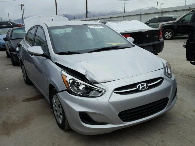 KMHCT4AE1GU128056 - 2016 HYUNDAI ACCENT SE SILVER photo 1