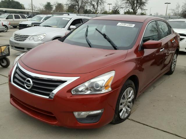 1N4AL3AP4DN485816 - 2013 NISSAN ALTIMA 2.5 RED photo 2