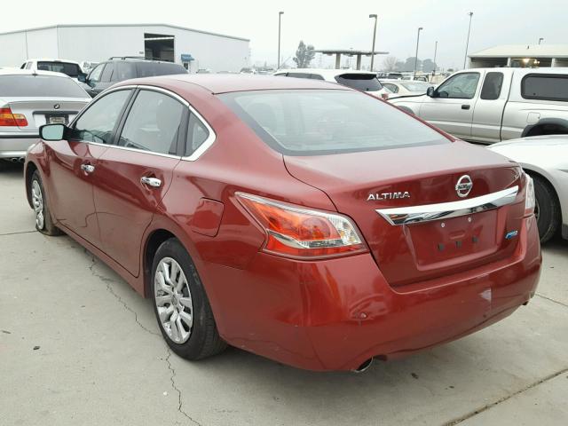 1N4AL3AP4DN485816 - 2013 NISSAN ALTIMA 2.5 RED photo 3