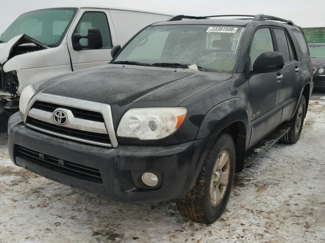 JTEBU14R778081985 - 2007 TOYOTA 4RUNNER SR BLACK photo 2