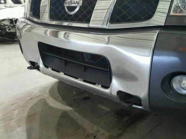 1N6BA07B56N510169 - 2006 NISSAN TITAN XE GRAY photo 9