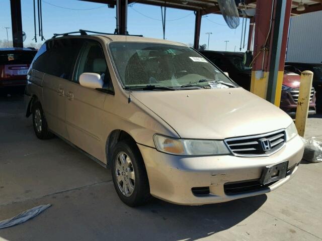 2HKRL18042H562644 - 2002 HONDA ODYSSEY EX TAN photo 1