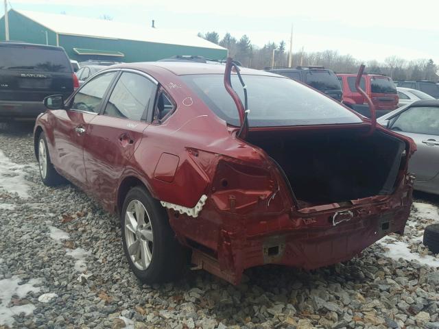 1N4AL3AP2DN465208 - 2013 NISSAN ALTIMA 2.5 RED photo 3