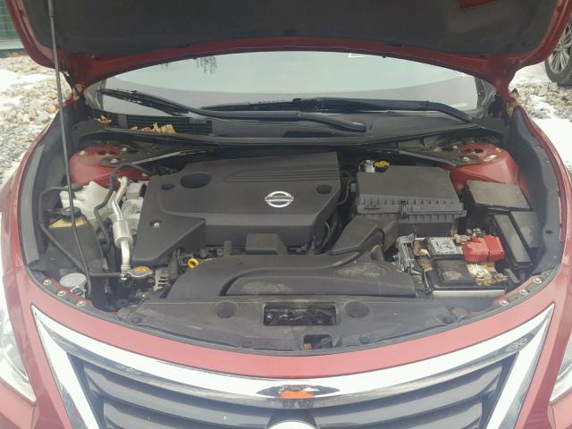 1N4AL3AP2DN465208 - 2013 NISSAN ALTIMA 2.5 RED photo 7