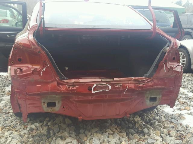 1N4AL3AP2DN465208 - 2013 NISSAN ALTIMA 2.5 RED photo 9