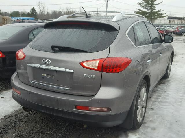 JNKAJ09F28M359118 - 2008 INFINITI EX35 BASE GRAY photo 4
