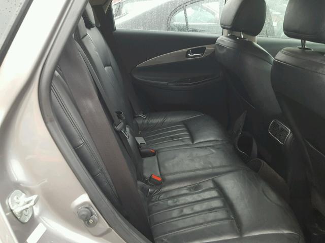 JNKAJ09F28M359118 - 2008 INFINITI EX35 BASE GRAY photo 6