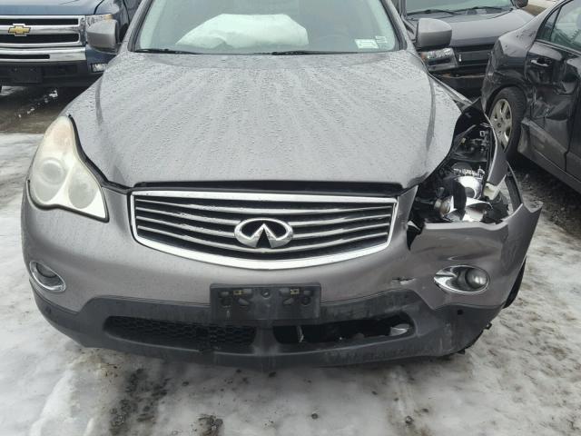 JNKAJ09F28M359118 - 2008 INFINITI EX35 BASE GRAY photo 7