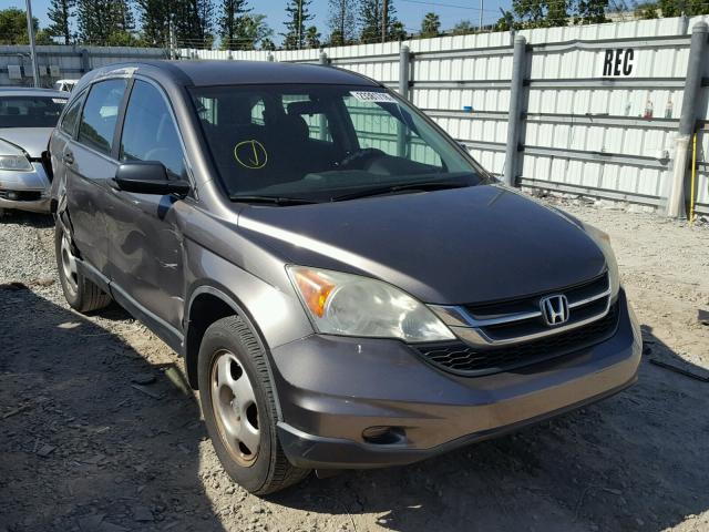 5J6RE3H34AL019105 - 2010 HONDA CR-V LX CHARCOAL photo 1