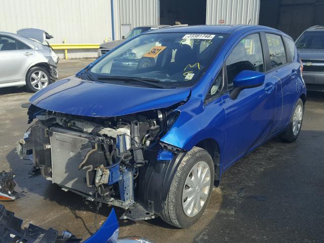 3N1CE2CP1FL373789 - 2015 NISSAN VERSA NOTE BLUE photo 2