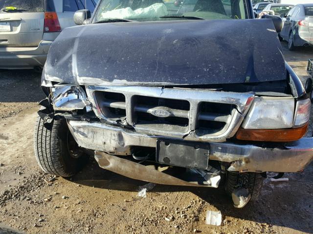 1FTZR15V0YPB60471 - 2000 FORD RANGER SUP BLUE photo 9