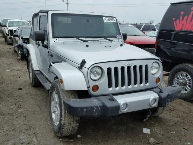1J4AA5D18AL117403 - 2010 JEEP WRANGLER S 银色 照片 1