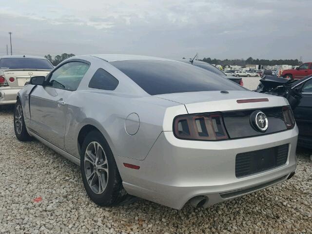 1ZVBP8AM4E5316223 - 2014 FORD MUSTANG SILVER photo 3