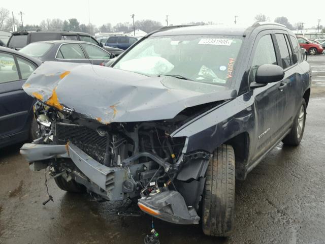 1C4NJDBB4FD121544 - 2015 JEEP COMPASS SP GRAY photo 2