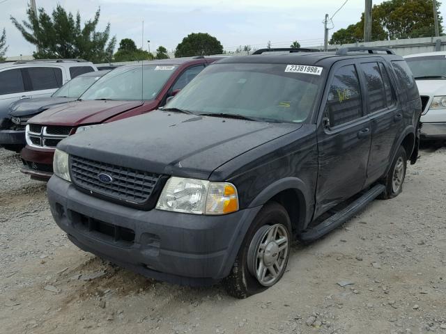 1FMZU62KX3UB06445 - 2003 FORD EXPLORER X BLACK photo 2