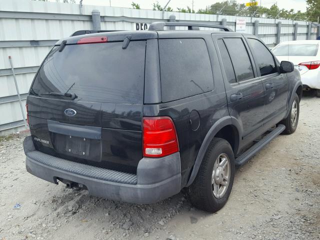 1FMZU62KX3UB06445 - 2003 FORD EXPLORER X BLACK photo 4