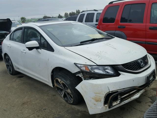 2HGFB6E55EH702332 - 2014 HONDA CIVIC SI WHITE photo 1