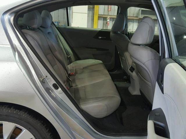 1HGCR3F87DA014206 - 2013 HONDA ACCORD EXL SILVER photo 6