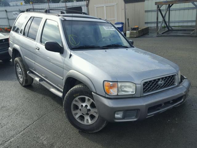 JN8DR09YX1W584703 - 2001 NISSAN PATHFINDER SILVER photo 1