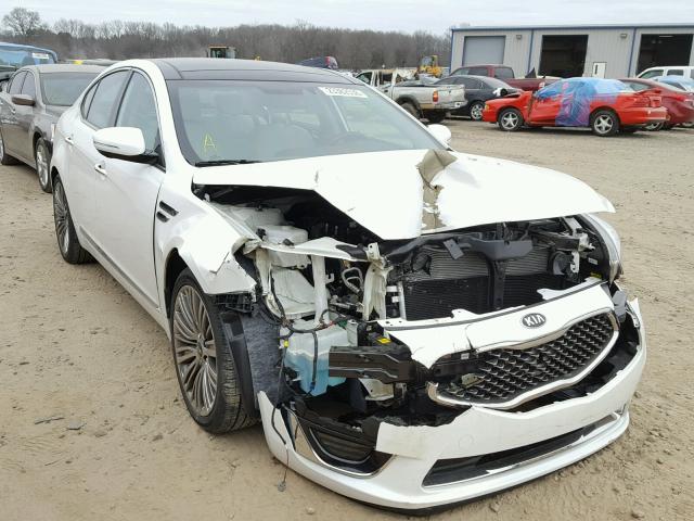 KNALN4D75F5195681 - 2015 KIA CADENZA PR WHITE photo 1