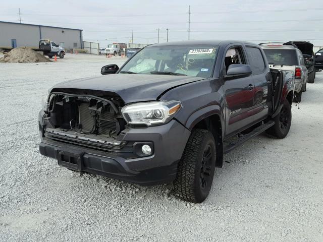 5TFAZ5CN6GX014629 - 2016 TOYOTA TACOMA DOU GRAY photo 2