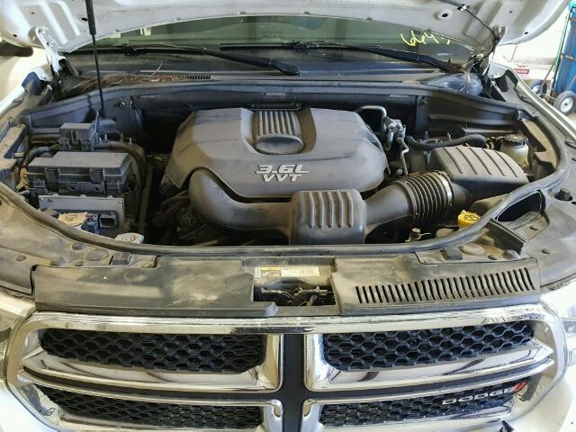 1C4RDHAG6DC664362 - 2013 DODGE DURANGO SX WHITE photo 7