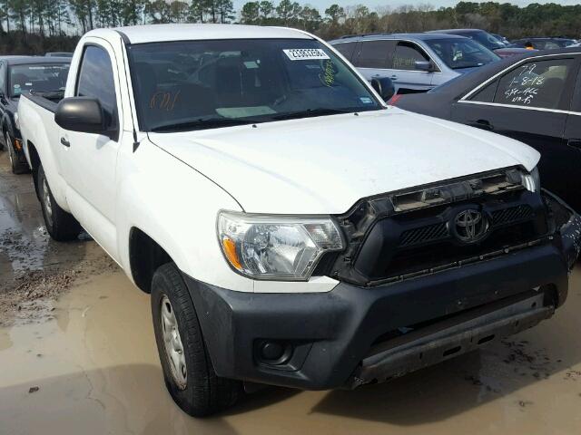 5TFNX4CN9DX017795 - 2013 TOYOTA TACOMA WHITE photo 1