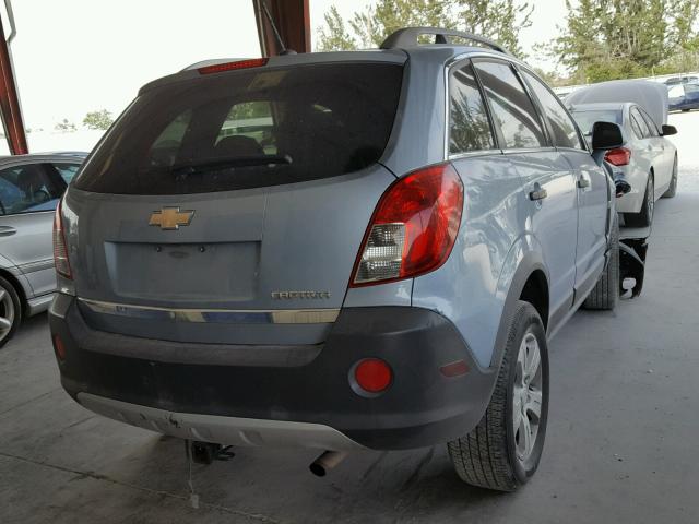 3GNAL2EK0DS589400 - 2013 CHEVROLET CAPTIVA LS 蓝色 照片 4