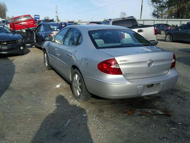 2G4WC532X51300342 - 2005 BUICK LACROSSE C SILVER photo 3